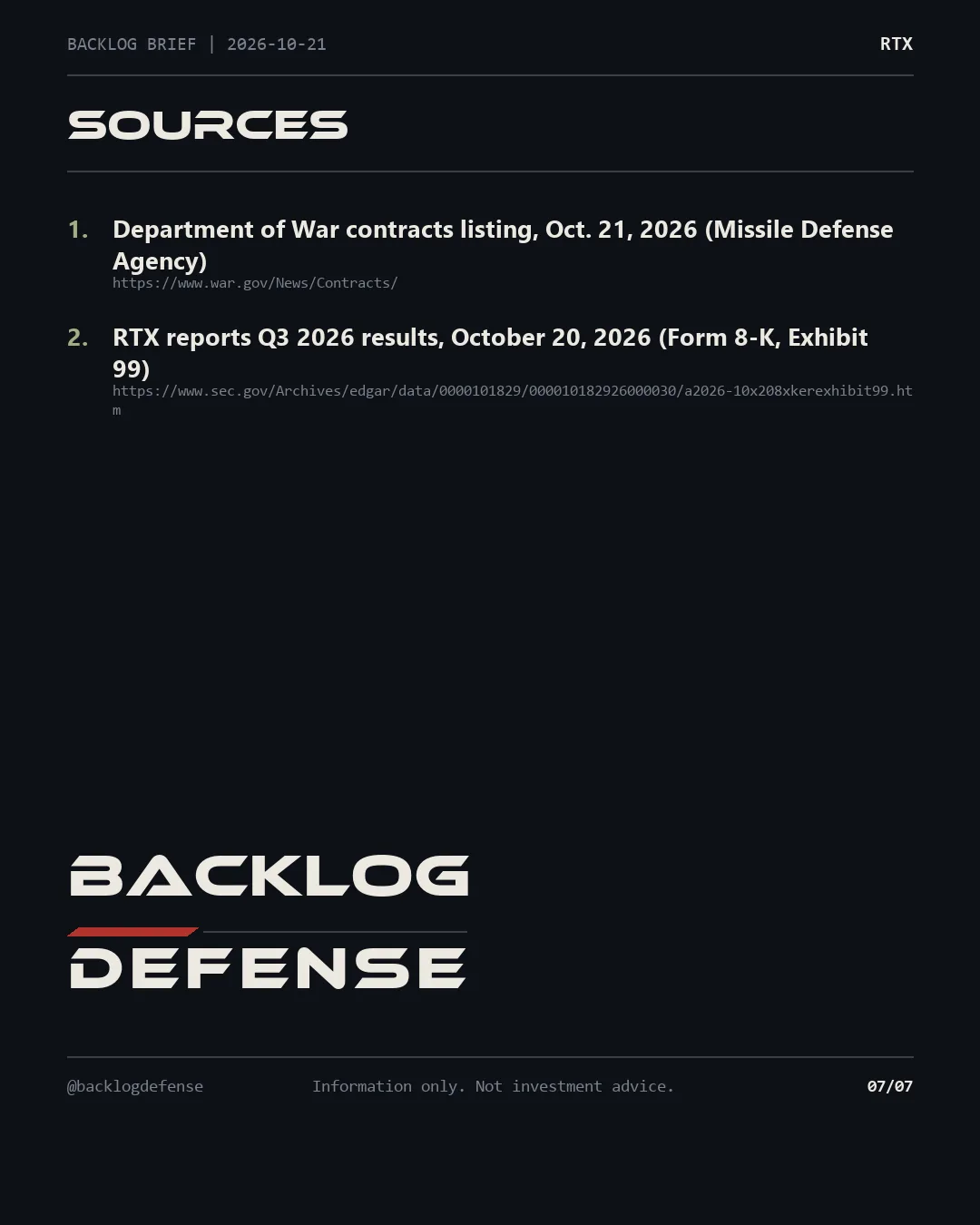 Slide 7 of 7: Sources