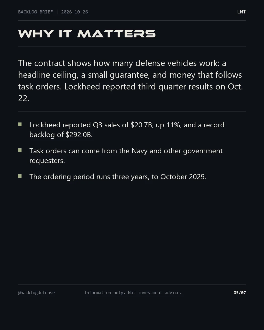 Slide 5 of 7: Why it matters